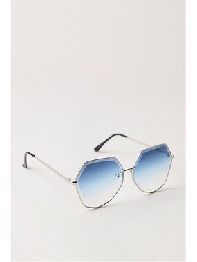 Free People Oversized Octagon Sunglasses